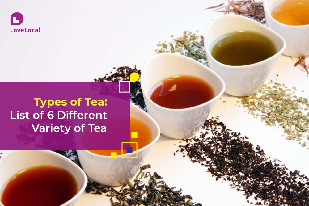 types of tea