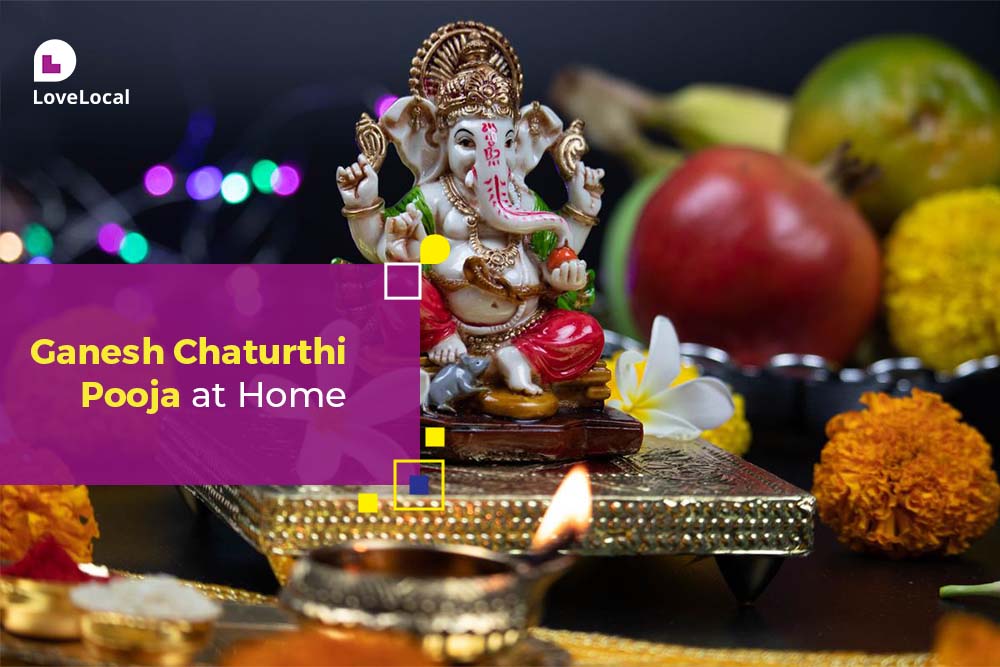 Ganesh Chaturthi pooja at home