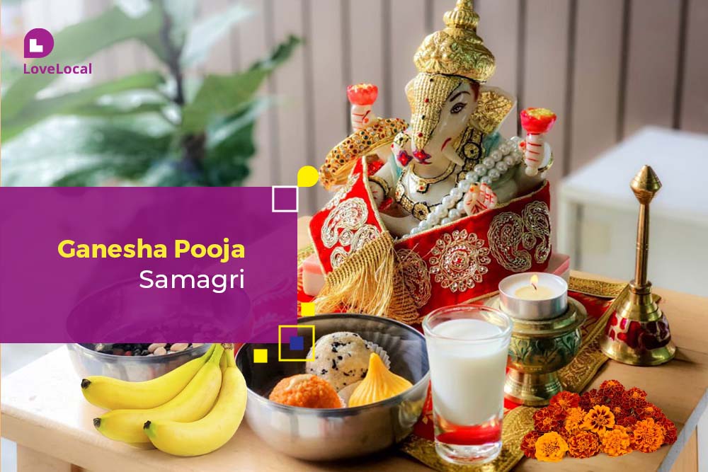 ganesh chaturthi puja samagri