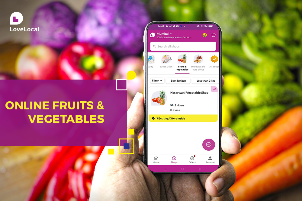 Grocery fruits and vegetables | Shop at LoveLocal